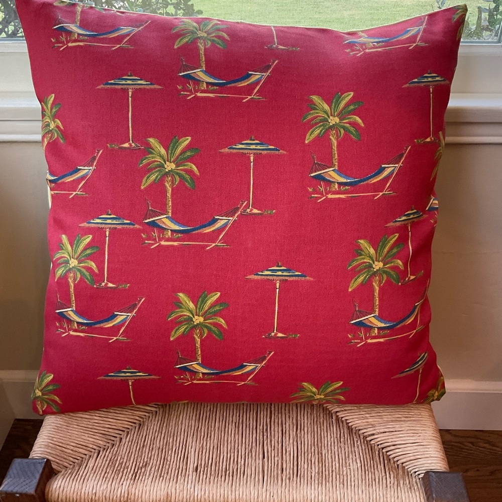 Custom Accent Pillow  22”X 22”